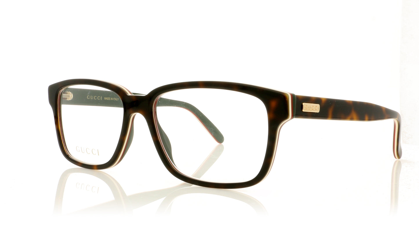 Gucci GG0272O 6 Tortoise Glasses - Angle