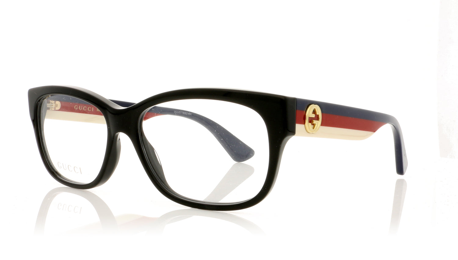 Gucci GG0278O 5 Blue Glasses - Angle