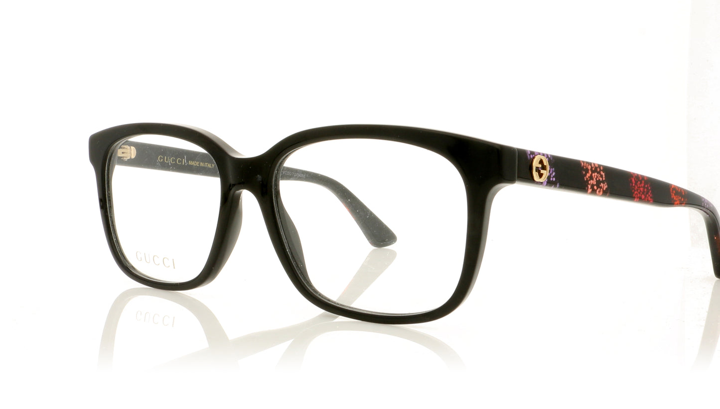 Gucci GG0330O 8 Black Glasses - Angle