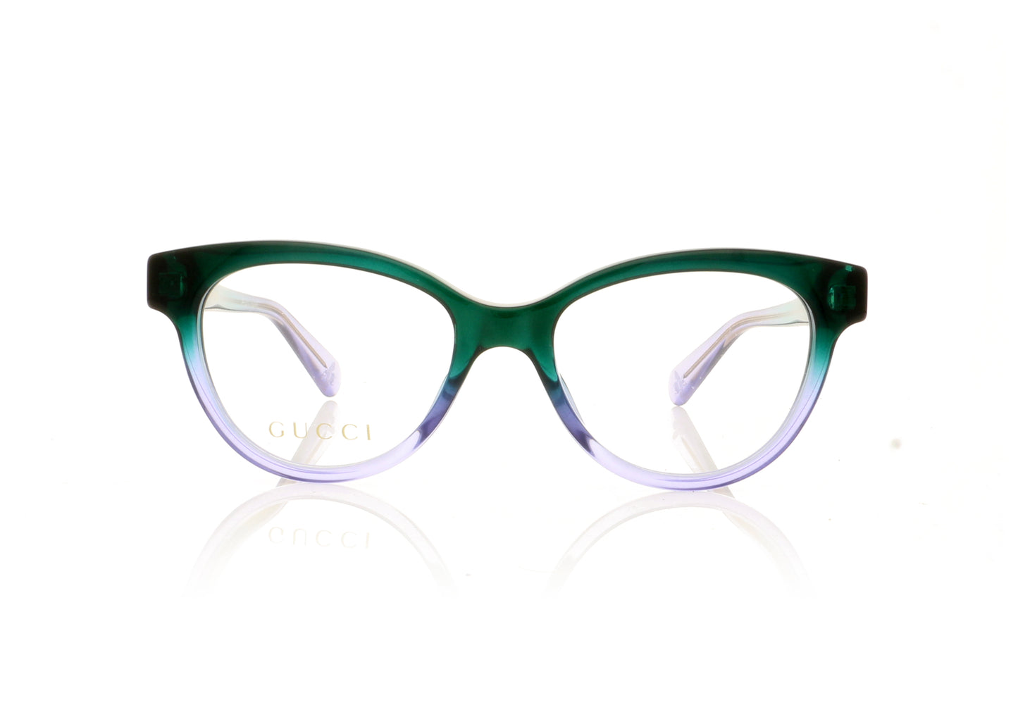 Gucci GG0373O 7 Green Glasses - Front