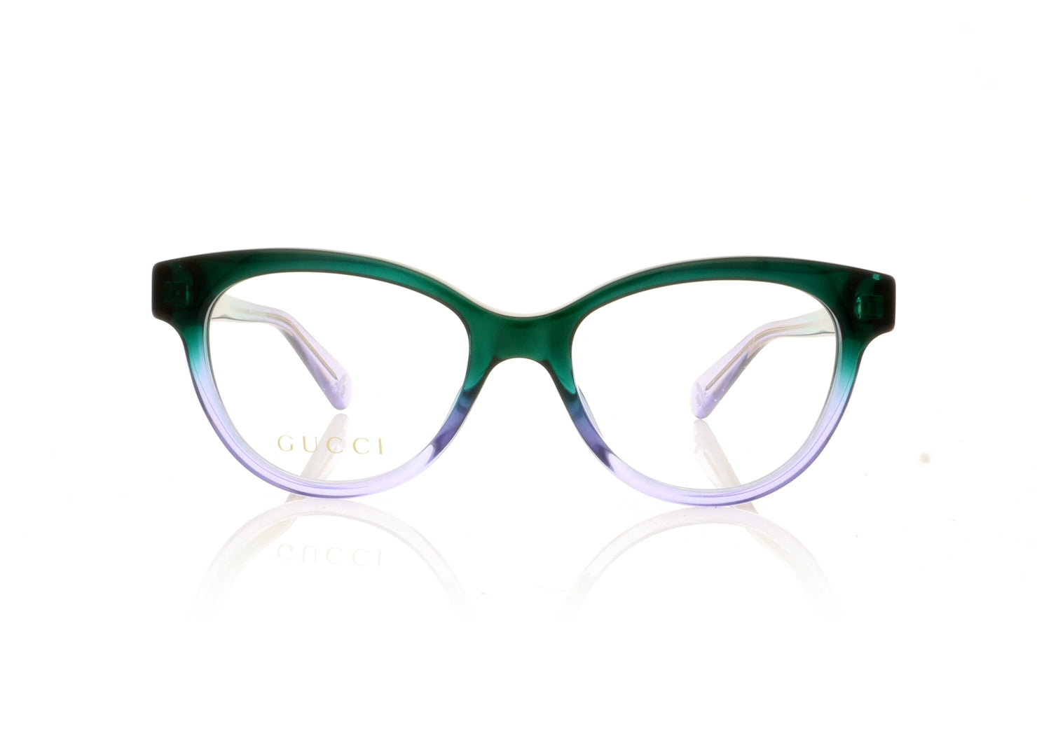 Gucci GG0373O 7 Green Glasses - Front