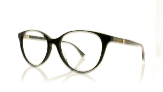 Gucci GG0379O 1 Black Glasses - Angle