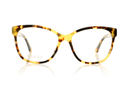 Gucci GG0421O 2 Tortoise Glasses - Front