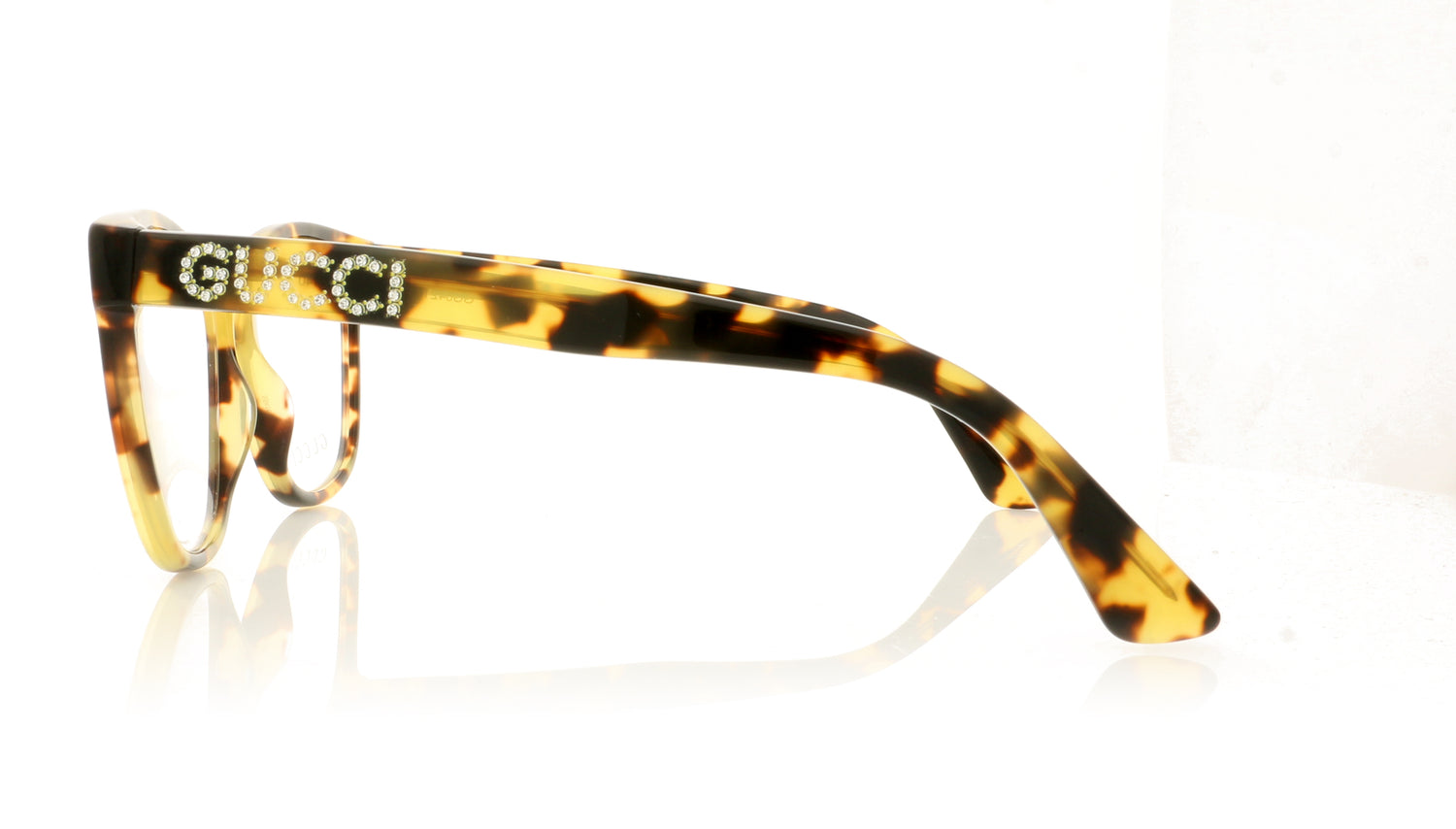 Gucci GG0421O 2 Tortoise Glasses - Side