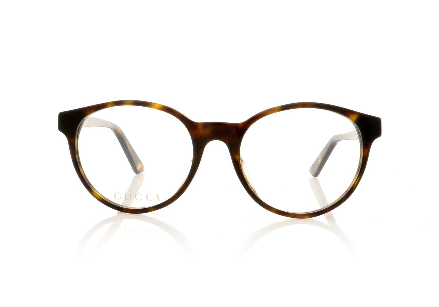 Gucci GG0487OA 2 Havana Glasses - Front