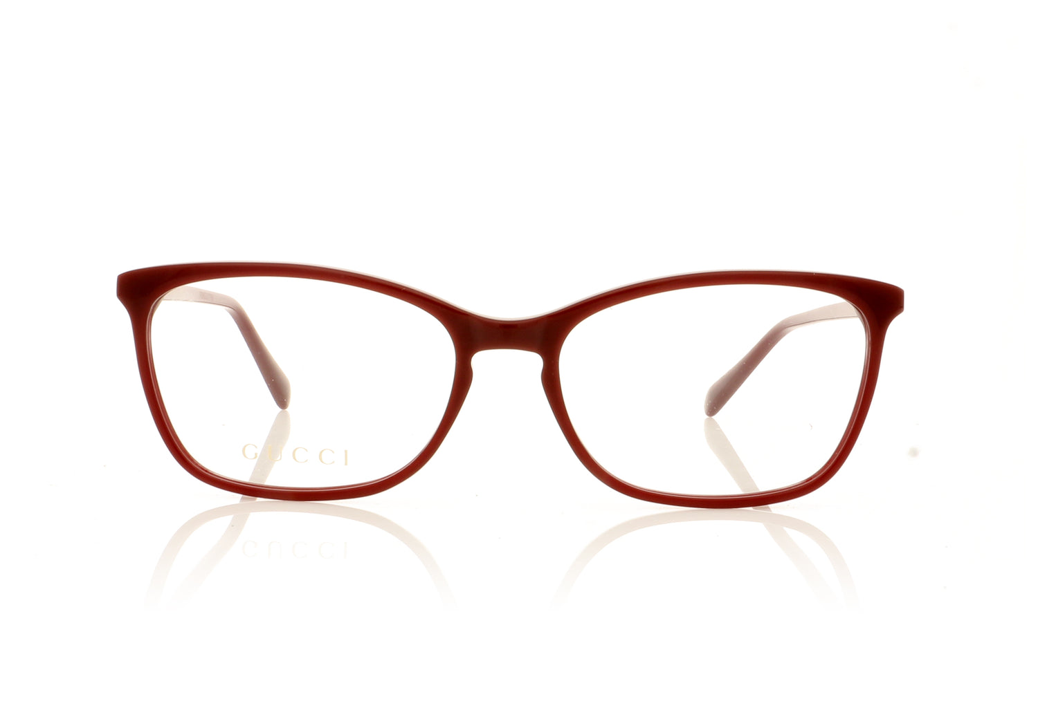 Gucci GG0548O 4 Burgundy Glasses - Front