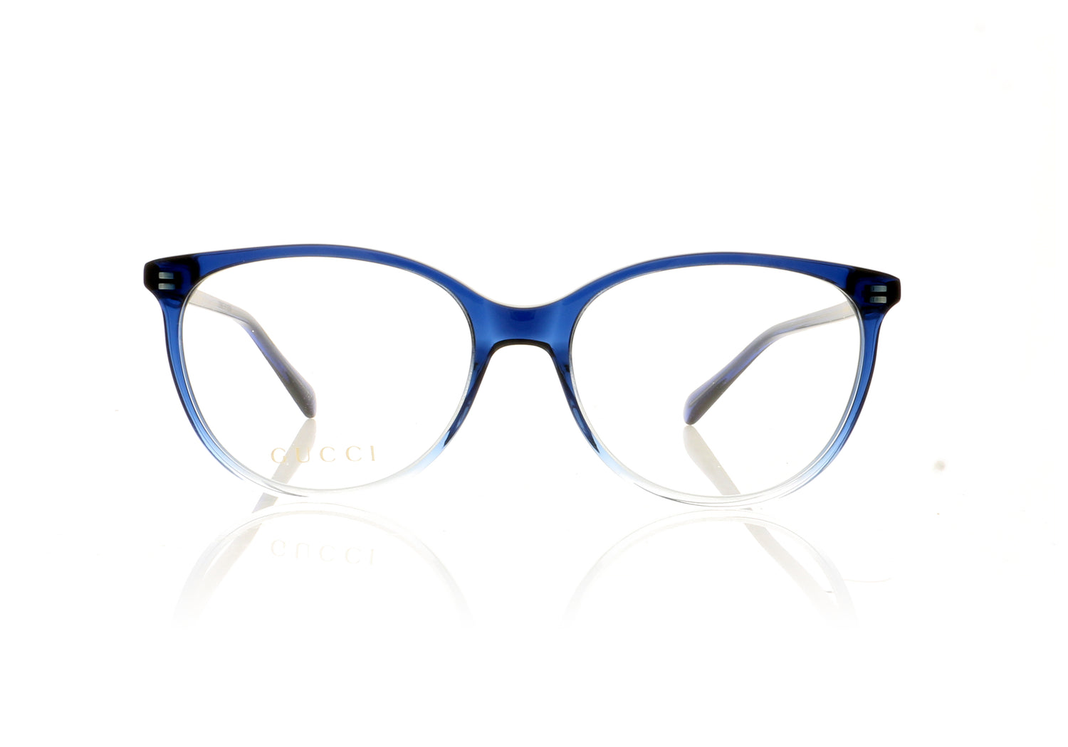 Gucci GG0550O 4 Blue Glasses - Front