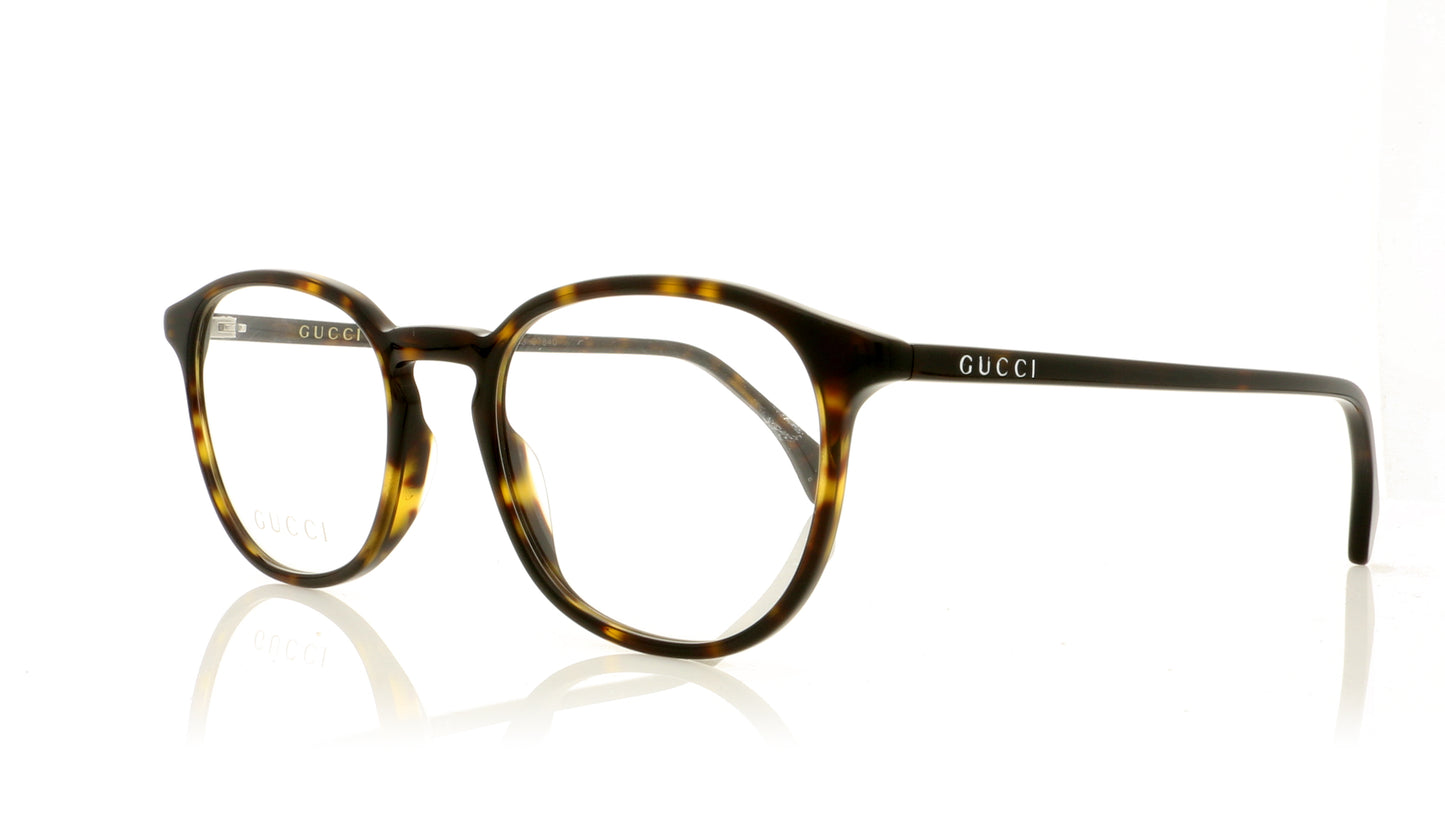 Gucci GG0551O 2 Havana Glasses - Angle