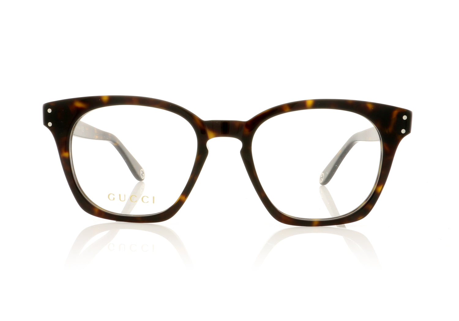 Gucci GG0572O 7 Havana Glasses - Front