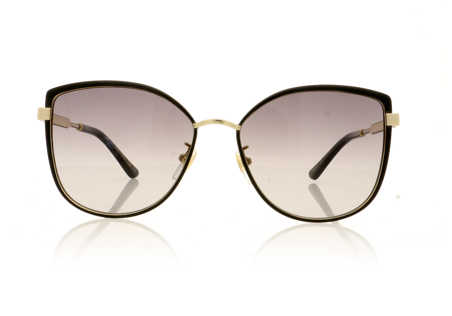 Gucci GG0589SK 1 Black Sunglasses - Front