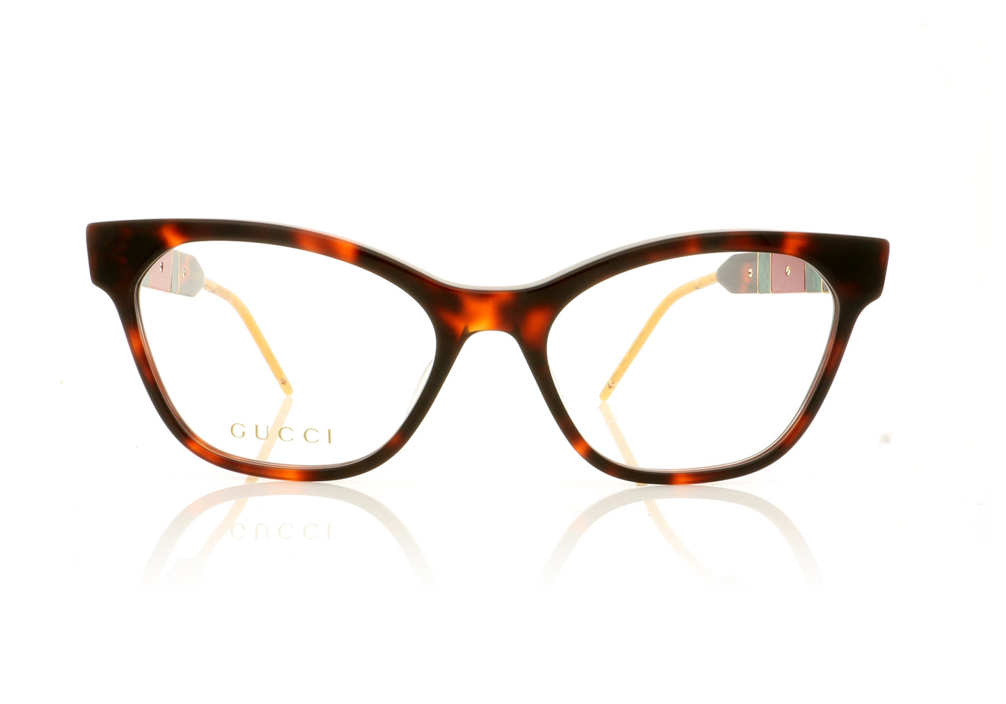 Gucci GG0600O 2 Havana Glasses - Front