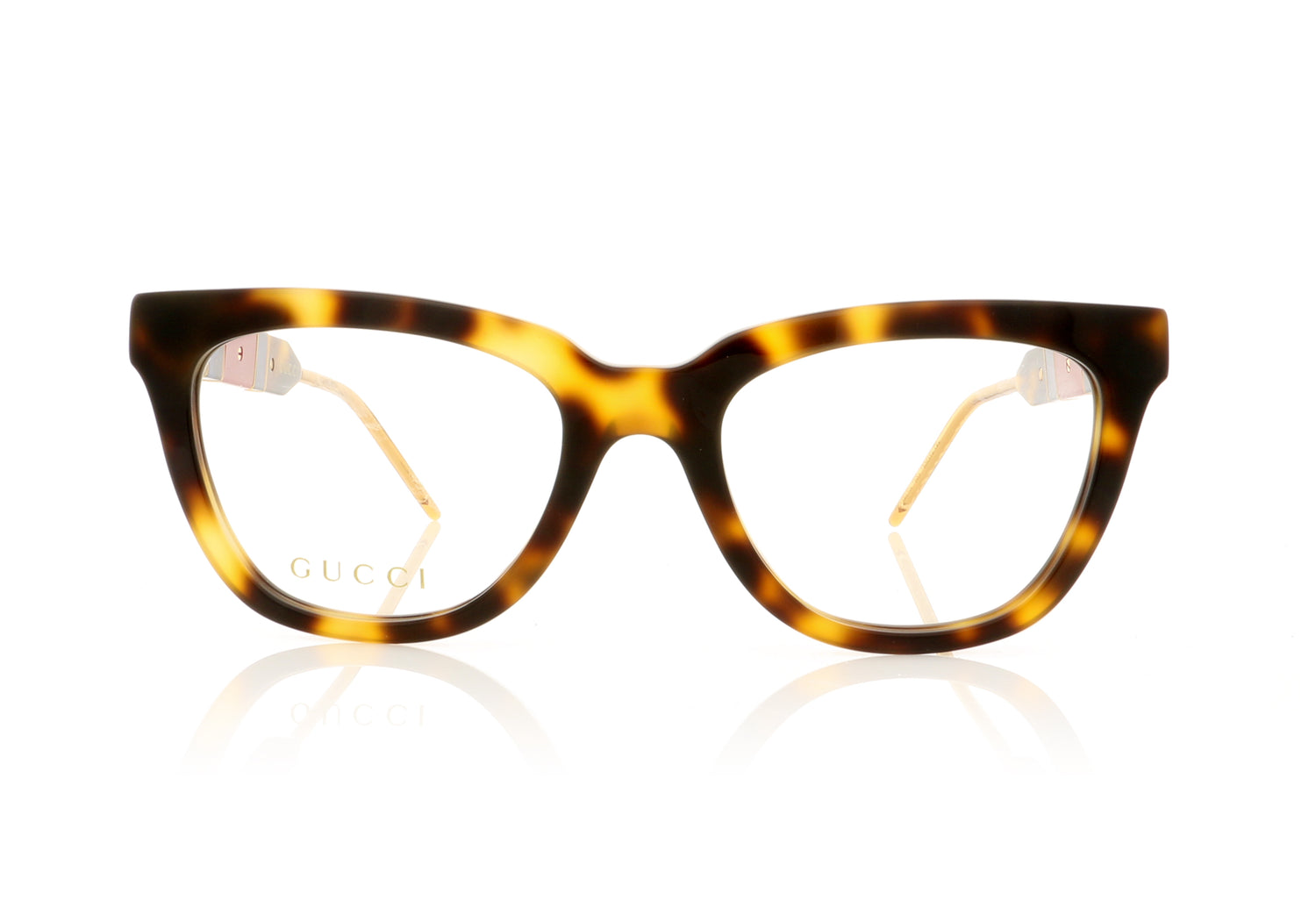 Gucci GG0601O 3 Havana Glasses - Front