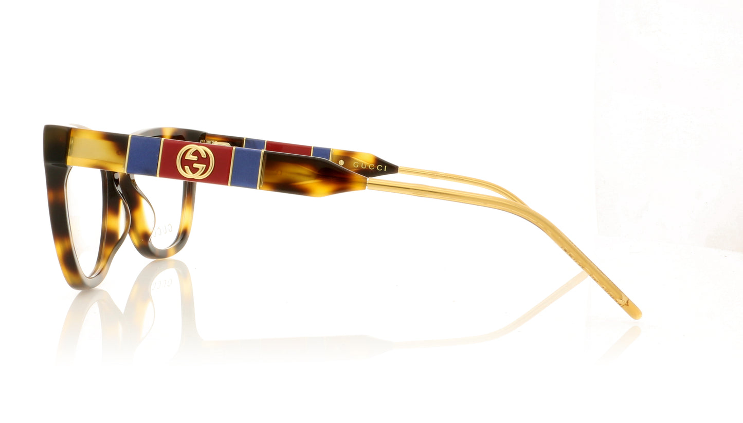 Gucci GG0601O 3 Havana Glasses - Side