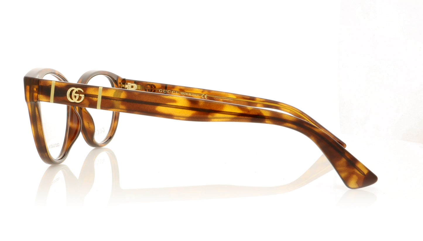 Gucci GG0633O 2 Havana Glasses - Side