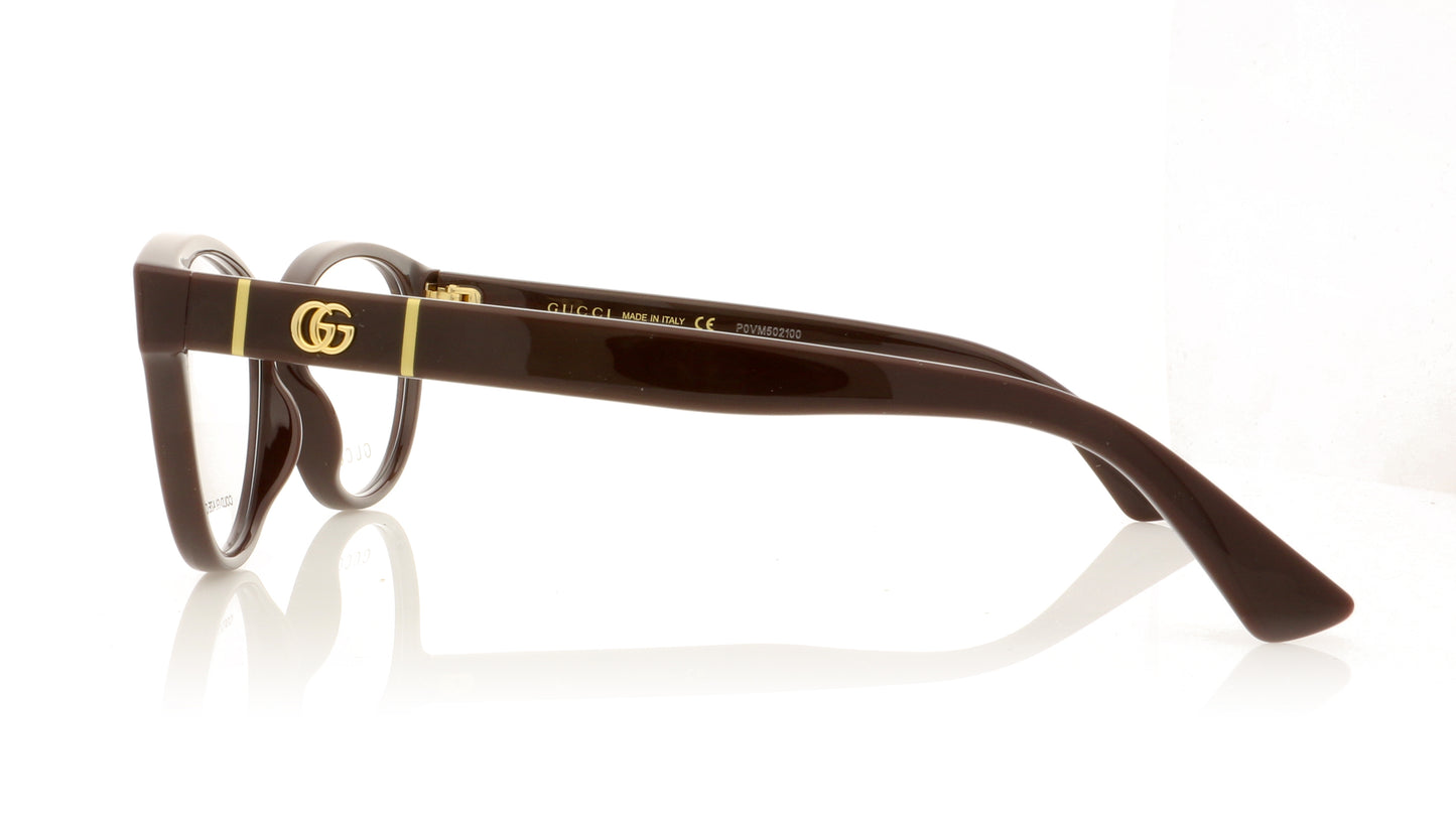 Gucci GG0633O 3 Brown Glasses - Side