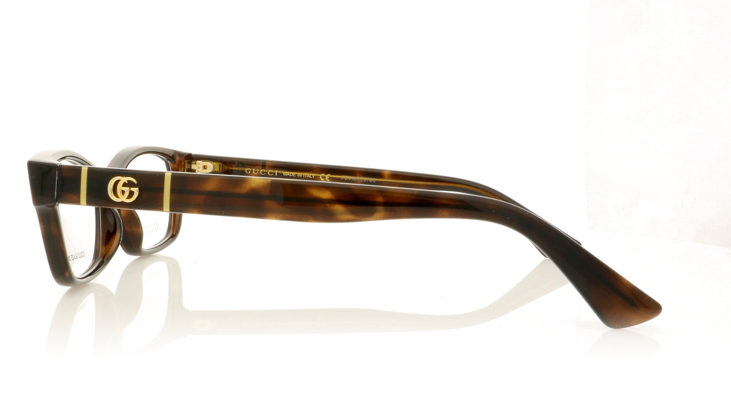 Gucci GG0635O 2 Havana Glasses - Side