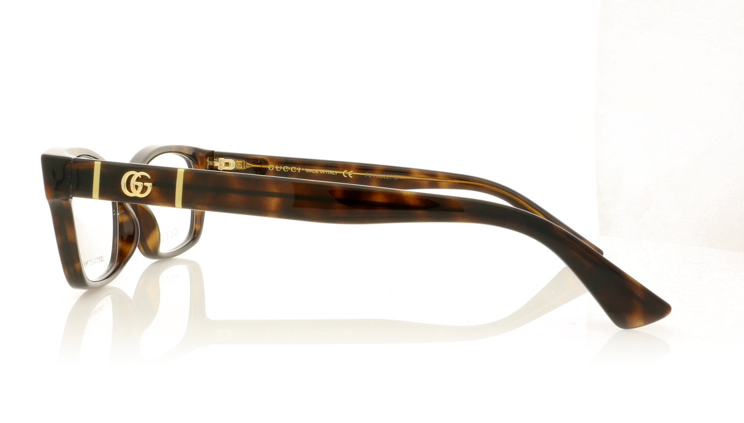 Gucci GG0635O 5 Havana Glasses - Side