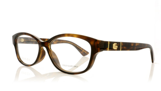 Gucci GG0639OA 2 Havana Glasses - Angle