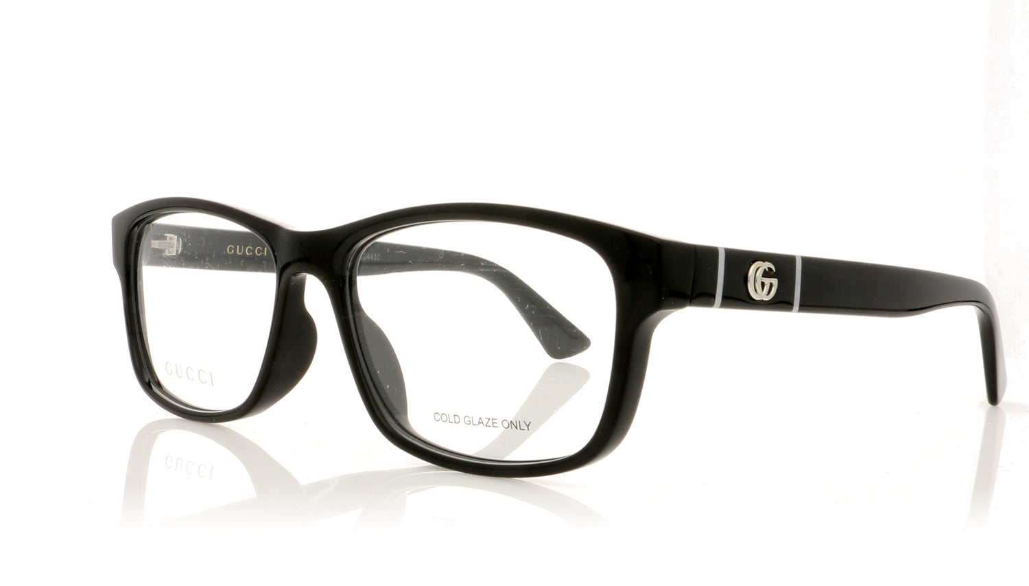 Gucci GG0640OA 1 Black Glasses - Angle