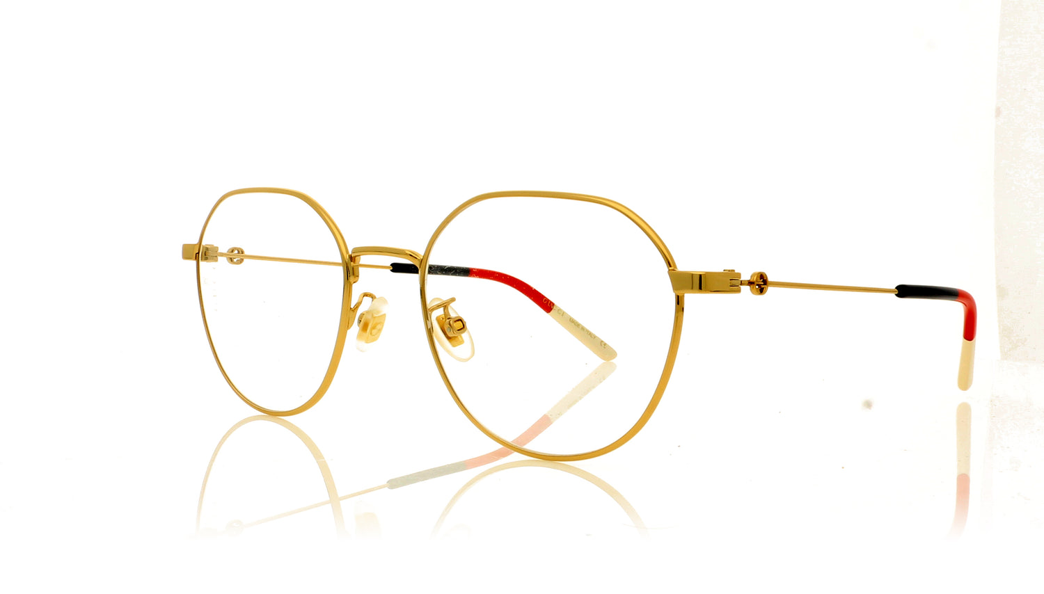 Gucci GG0684O 3 Gold Glasses - Angle