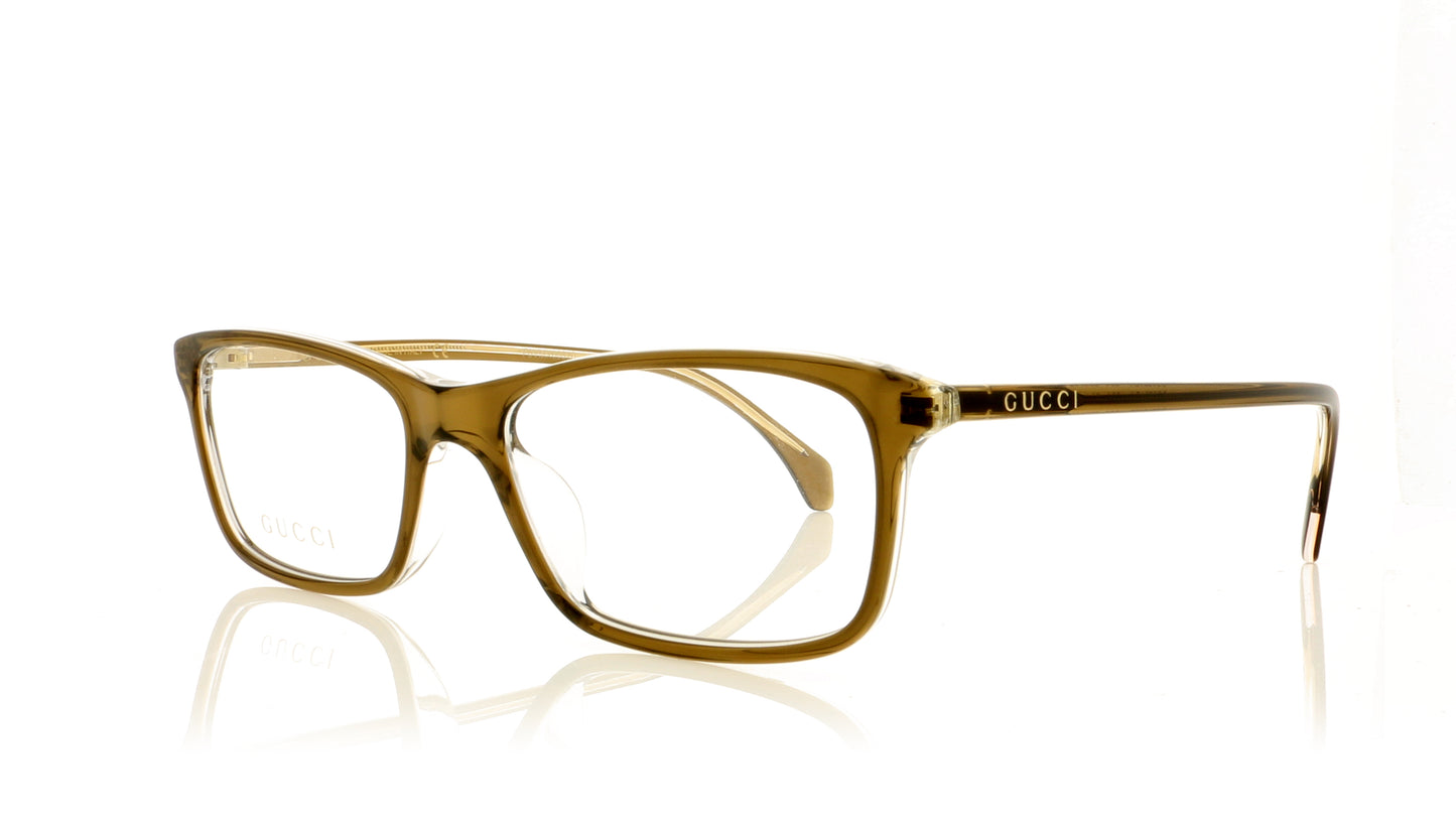 Gucci GG0701OJ 4 Green Glasses - Angle
