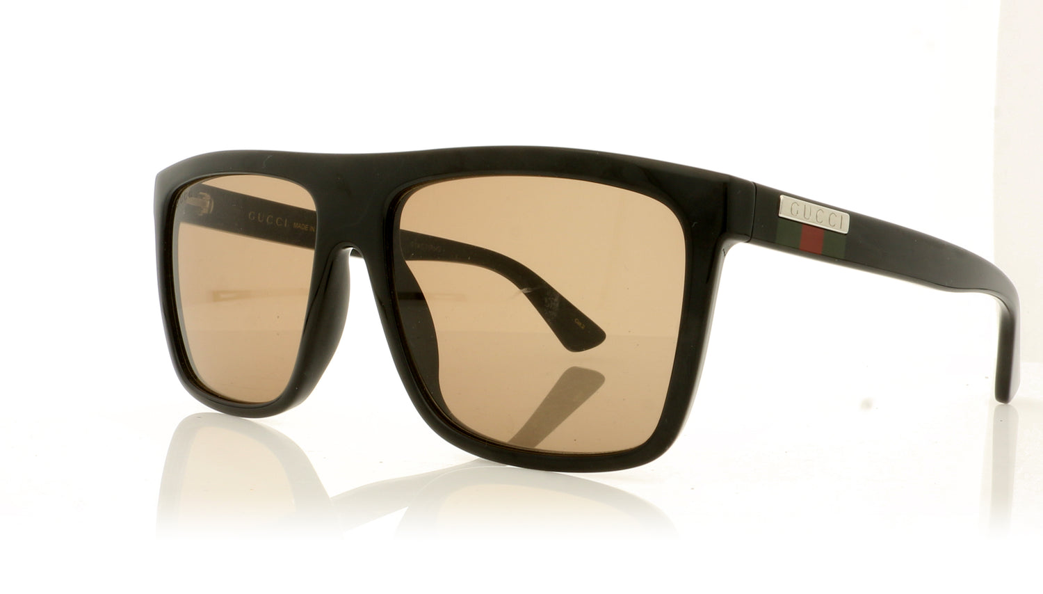 Gucci GG0748S 2 Black Sunglasses - Angle