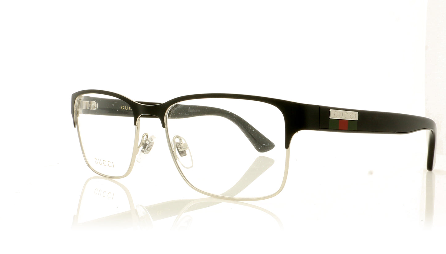 Gucci GG0750O 1 Black Glasses - Angle