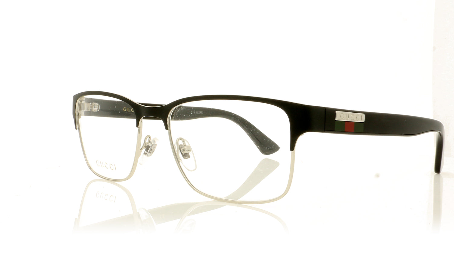 Gucci GG0750O 1 Black Glasses - Angle
