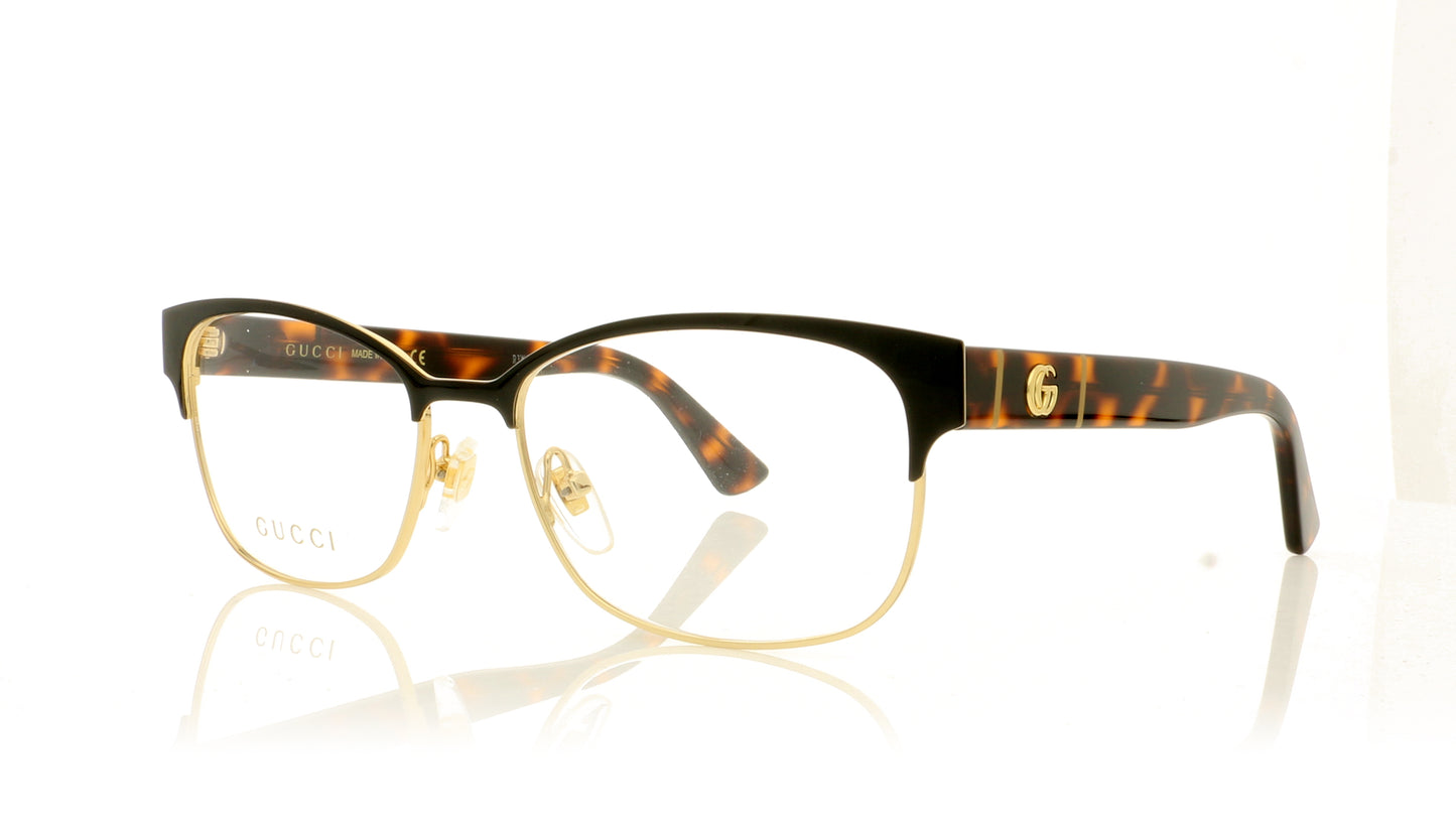 Gucci GG0751O 5 Black Glasses - Angle