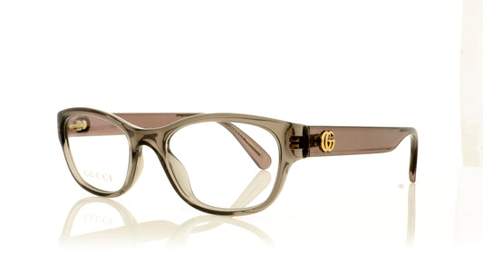 Gucci GG0717O GG717 3 Grey Glasses - Angle