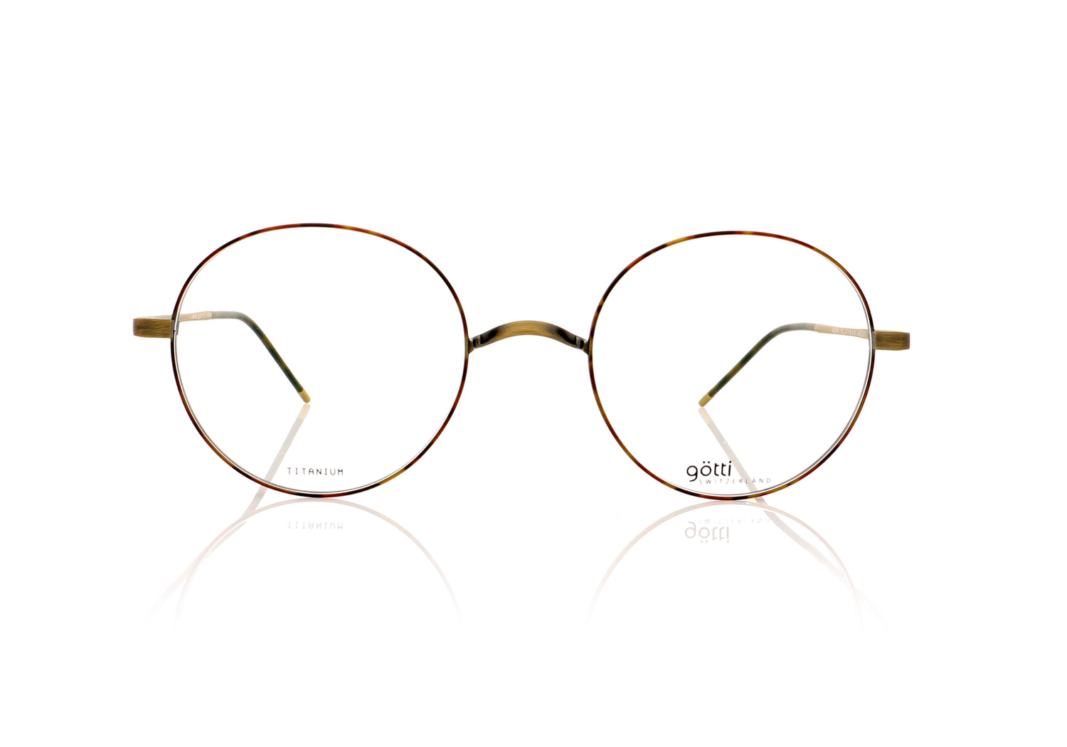 Götti Adan GLA-HAV Gold Antique Glasses - Front