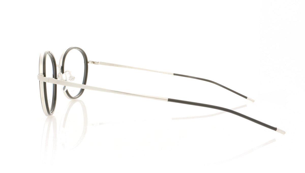 Götti Avaldi SB - BLK Gotti Silver Brushed Glasses - Side