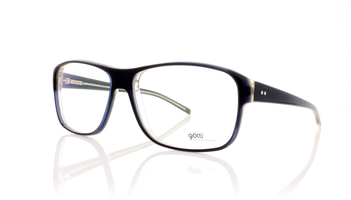 Götti Aven BLY Blue Glasses - Angle