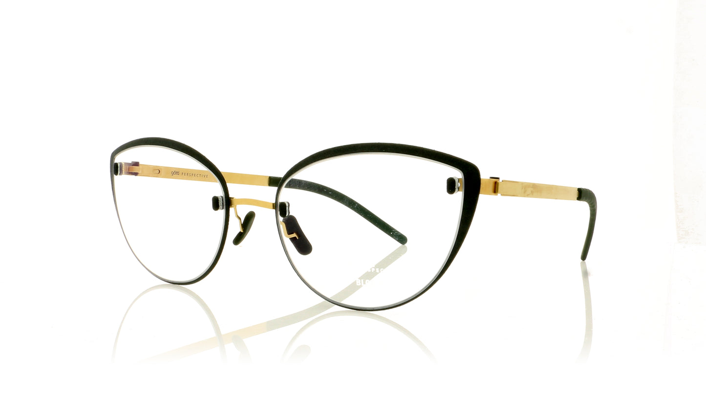 Götti BL06 GLD Gold Glasses - Angle