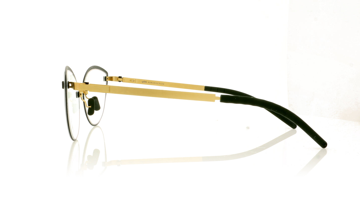 Götti BL06 GLD Gold Glasses - Side
