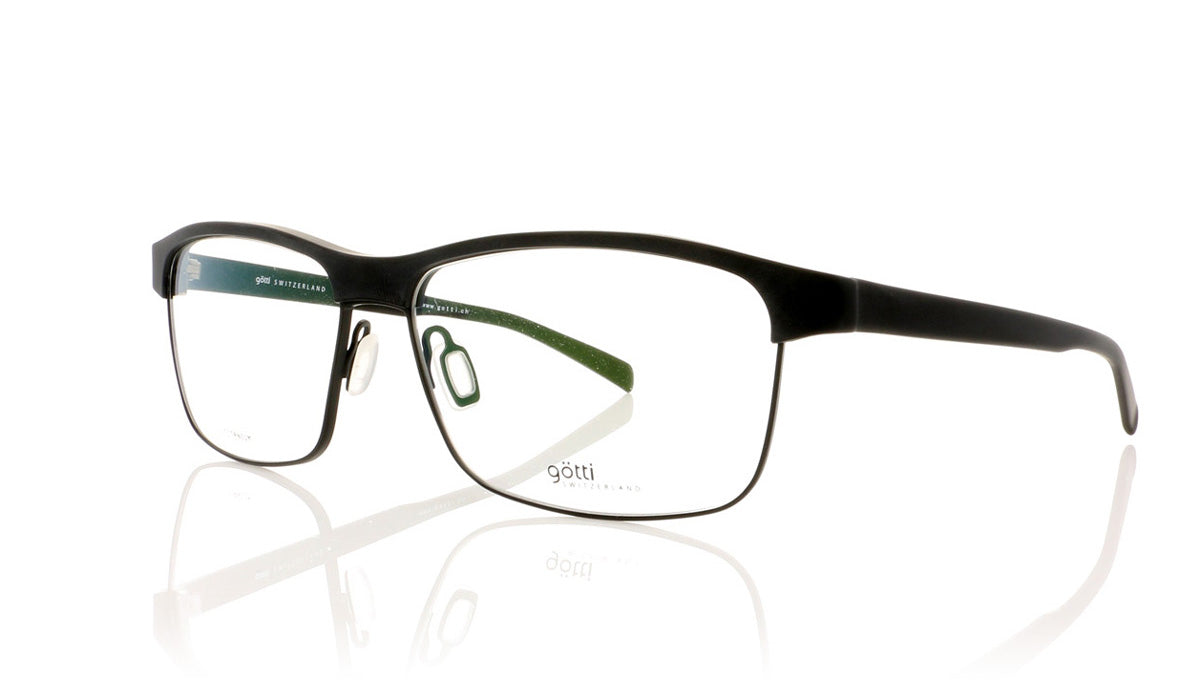 Götti CHILLY BLKM Black Matte Glasses - Angle