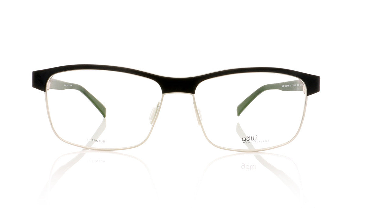 Götti CHILLY SLB-BLK Silver Brushed Glasses - Front
