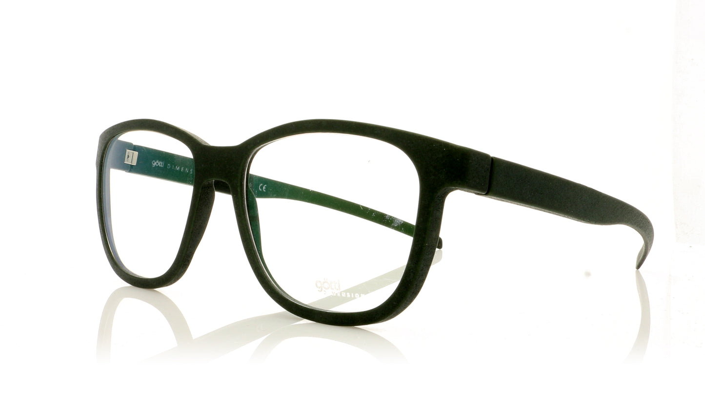 Götti Cleeve Moss Green Glasses - Angle
