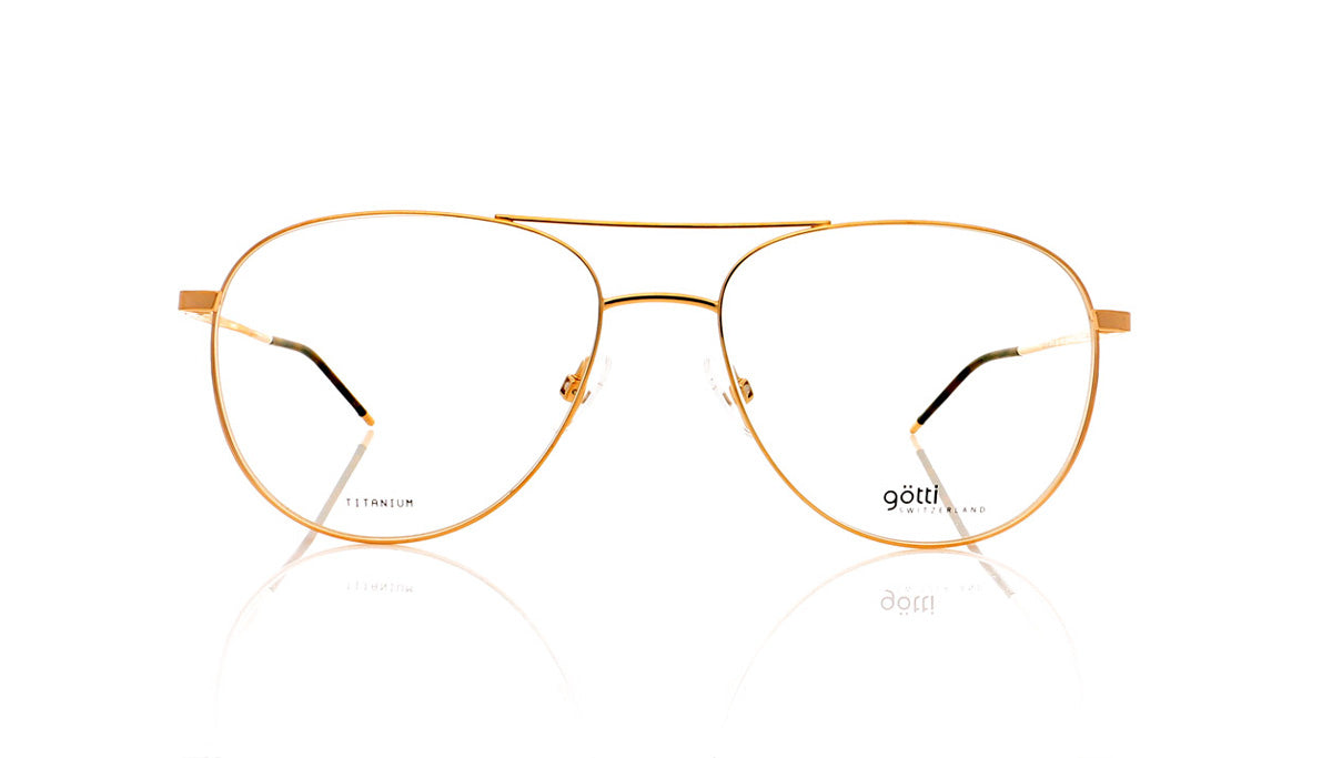 Götti DAMIEN GLS Shiny Gold Glasses - Front