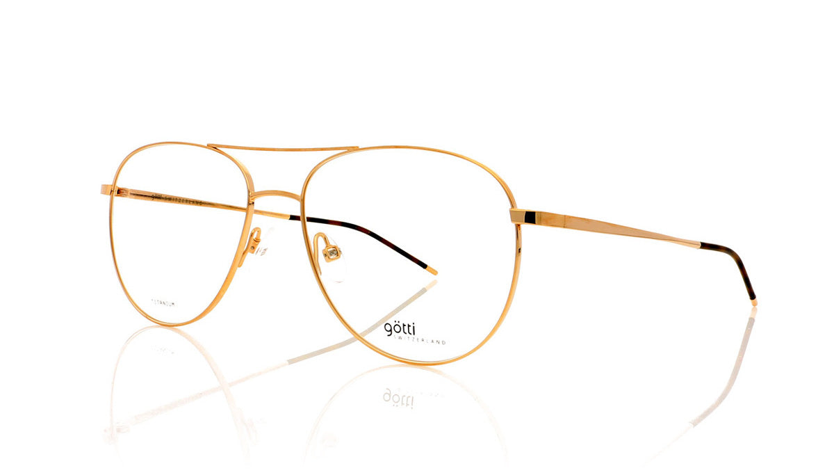 Götti DAMIEN GLS Shiny Gold Glasses - Angle