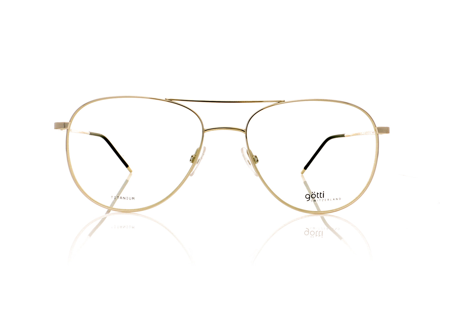 Götti DAMIEN SLS Shiny Silver Glasses - Front