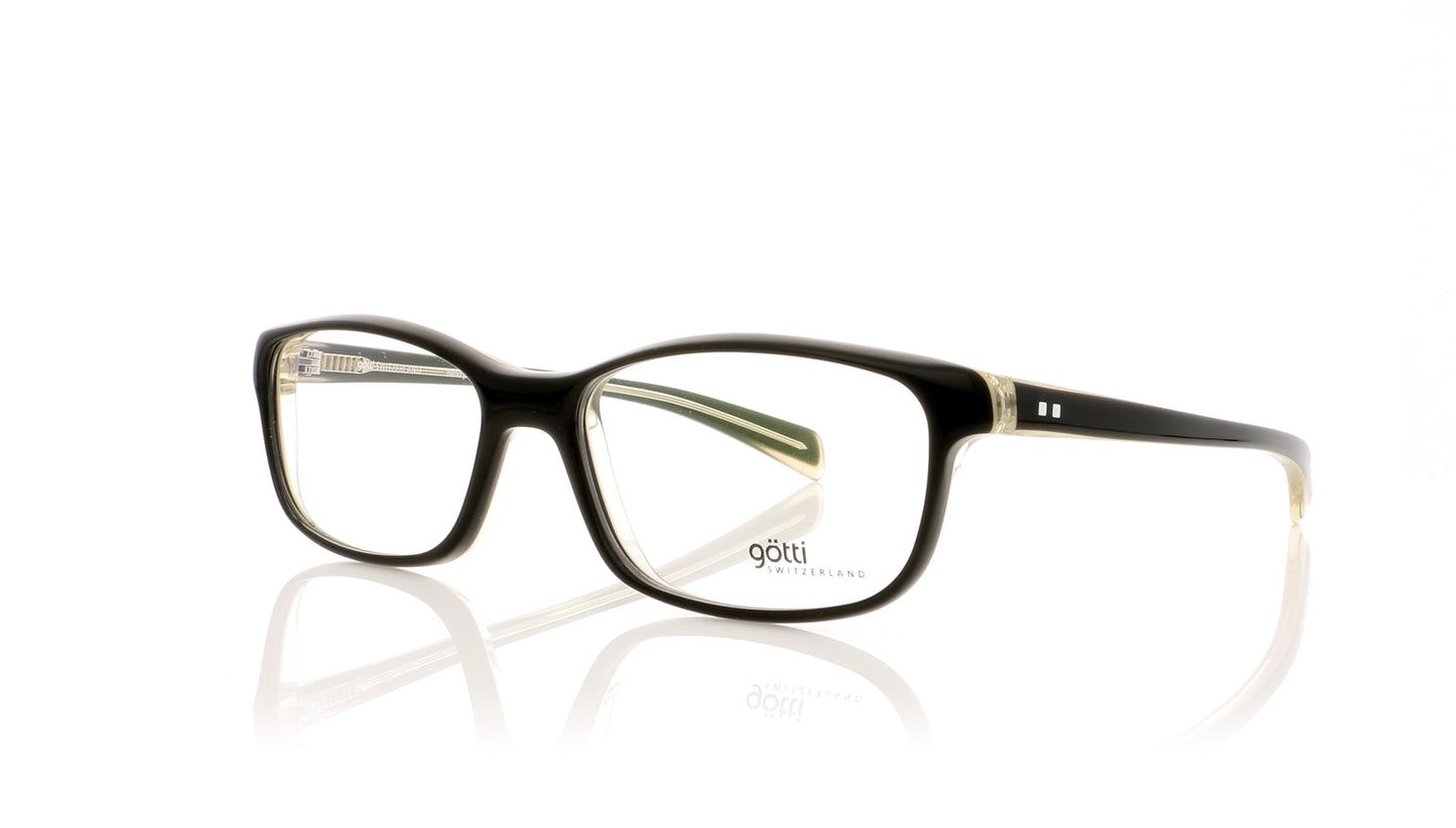 Götti Dan SBBLKM Black matte Glasses - Angle