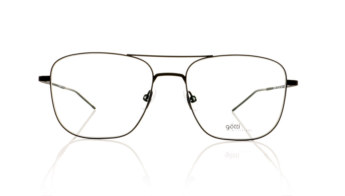 Götti Darcy BLKM Matte Black Glasses - Front