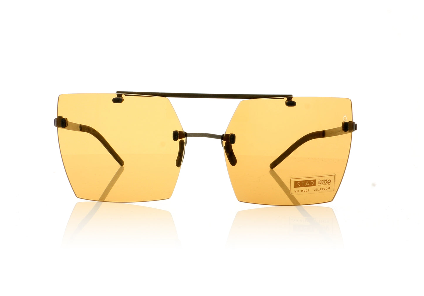Götti DCS03 BLK Black Sunglasses - Front