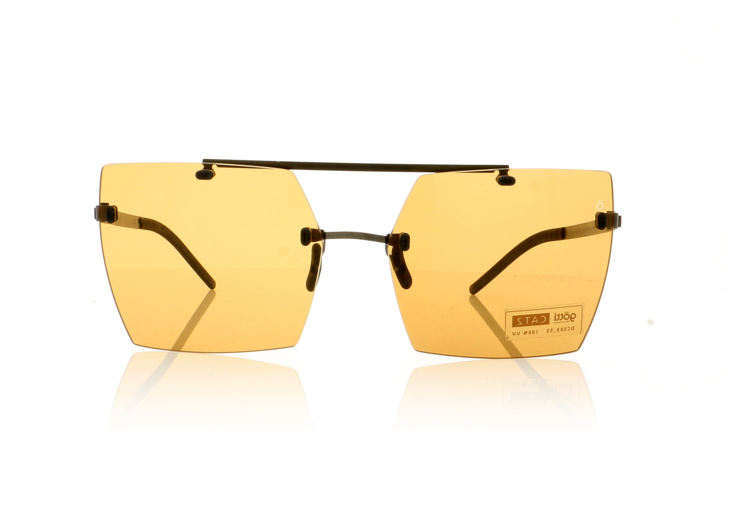 Götti DCS03 BLK Black Sunglasses - Front