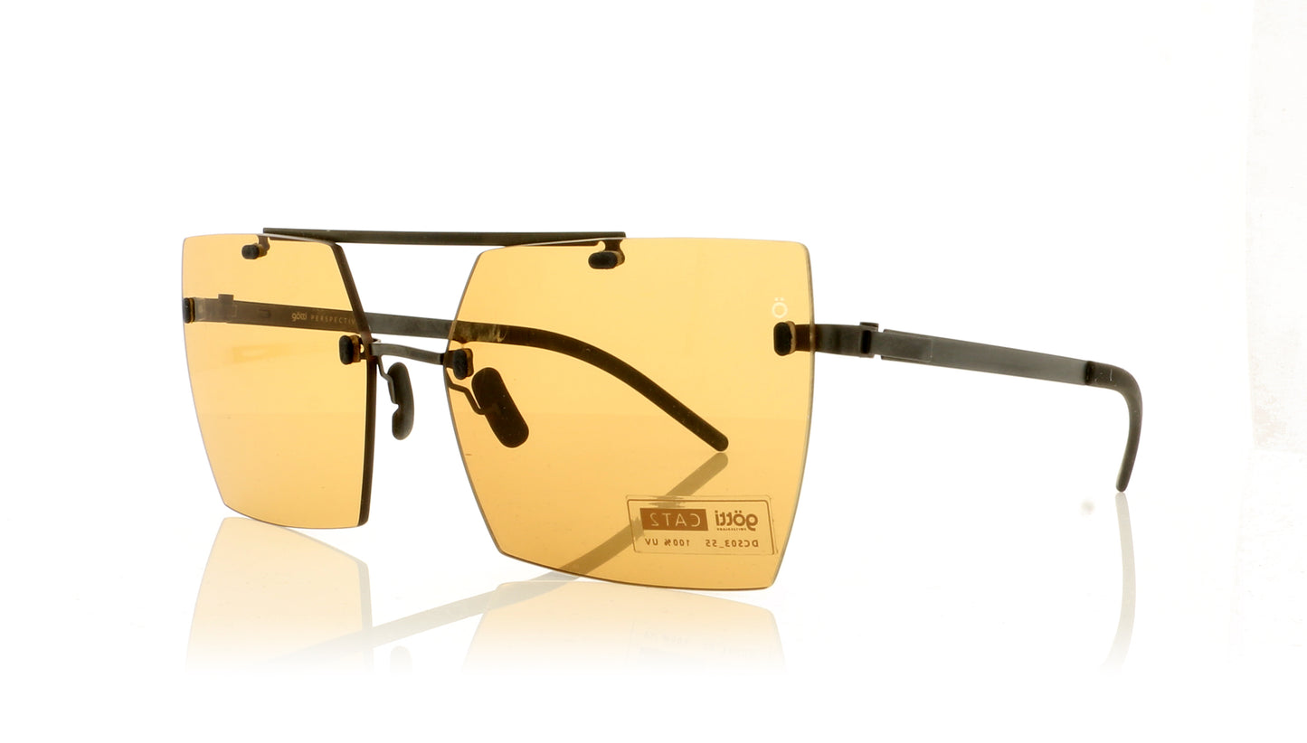 Götti DCS03 BLK Black Sunglasses - Angle