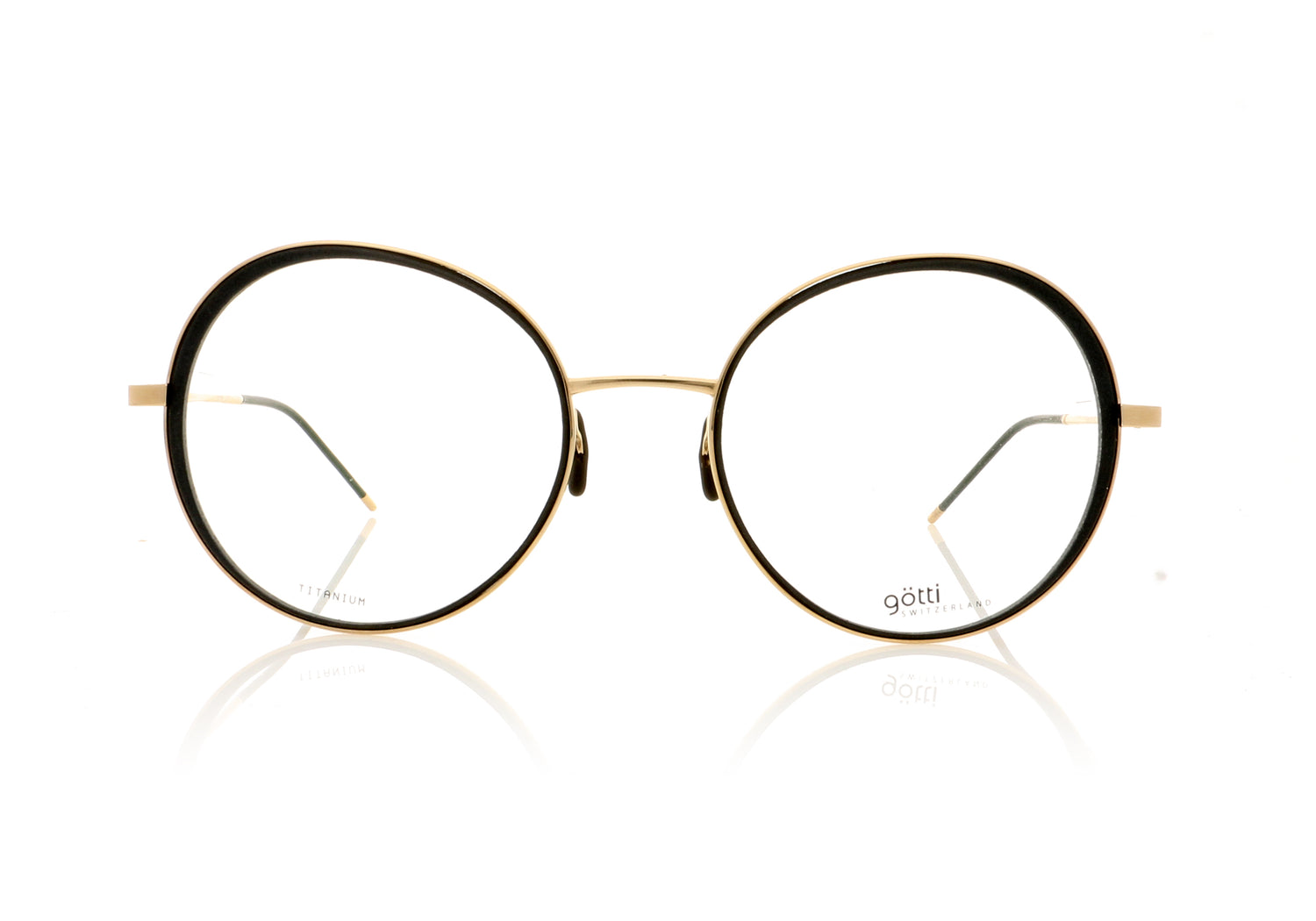 Götti Dony GLS-ASH Black Glasses - Front