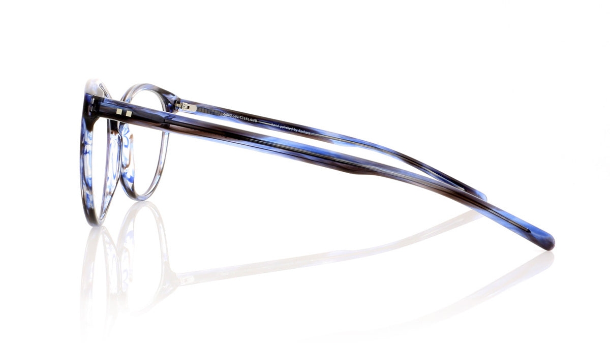 Götti Esty MBL Blue Marbled Glasses - Side