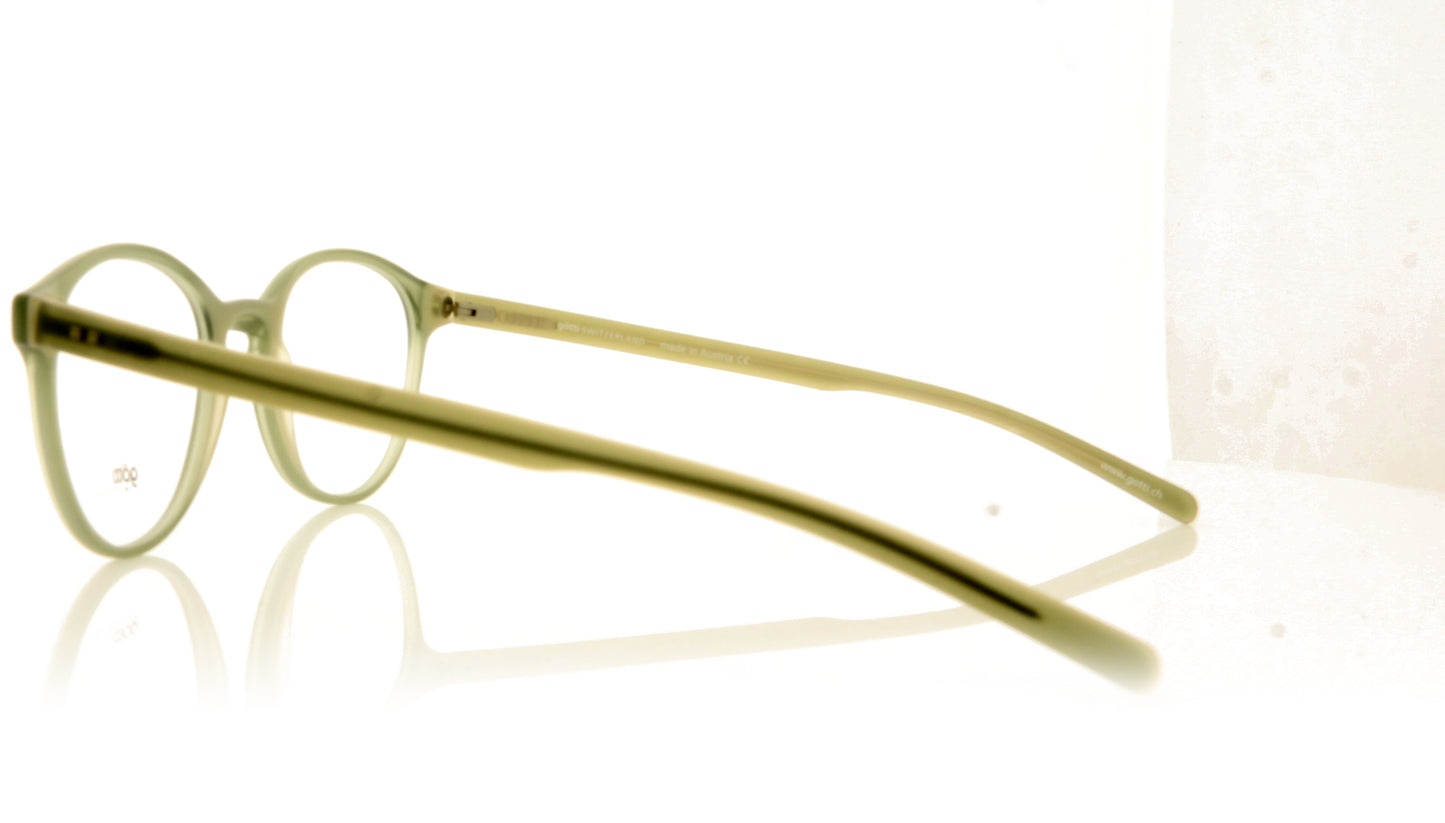 Götti Gotti Reto GYN_M Moss Green-Yellow Matte Glasses - Side