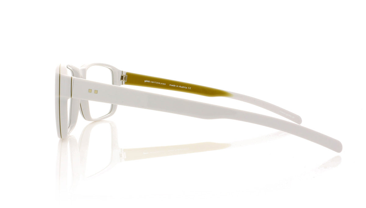 Götti Hamlet GOL Smoky White Glasses - Side